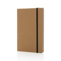 Stoneleaf A5 Notizbuch aus Kork und Steinpapier braun