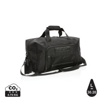 Weekend bag Swiss peak Voyager in rPET AWARE™ nero