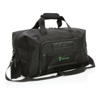 Swiss Peak AWARE™ RPET Voyager Wochenendtasche schwarz