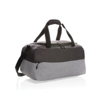 Borsa weekend RFIS in rPET Duo Color grigio