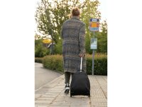 Business Rucksack mit Trolley schwarz