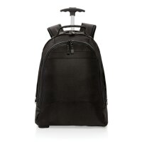 Business Rucksack mit Trolley schwarz