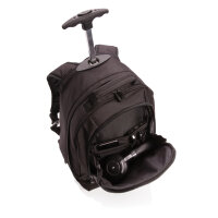 Business Rucksack mit Trolley schwarz