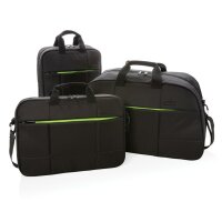 Borsa porta PC 15,6" in rPET Soho nero, verde