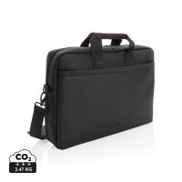 Swiss Peak Deluxe PU Laptop-Tasche, PVC-frei schwarz