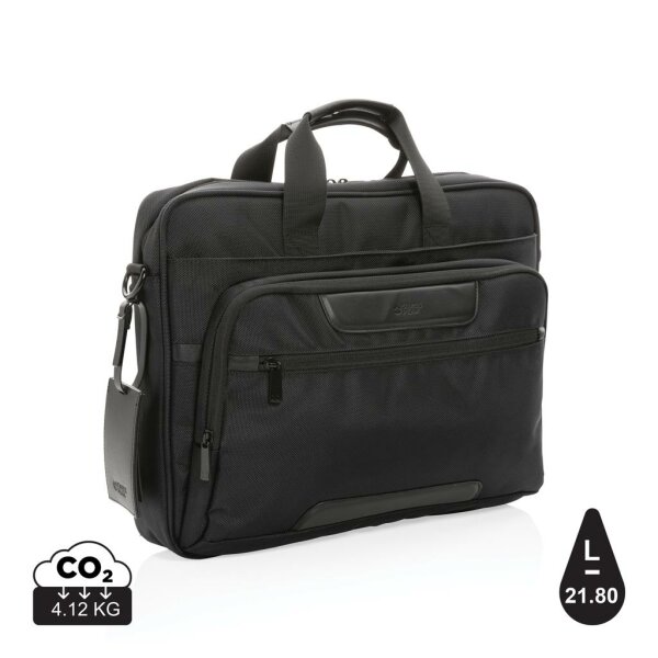 Borsa PC 15.6 Swiss Peak Voyager in RPET AWARE™ nero