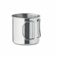 Tazza in acciaio inox 330 ml Argento