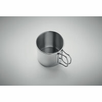 Tazza in acciaio inox 330 ml Argento