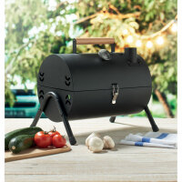 Tragbarer BBQ Grill Schwarz