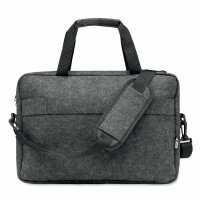 Porta laptop in feltro RPET 15"" Grigio Pietra