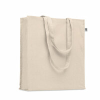 Shopper in cotone biologico Beige