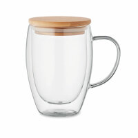 Tazza in borosilicato 350ml Trasparente