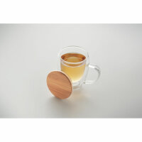 Tazza in borosilicato 350ml Trasparente