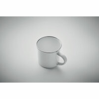 Tazza metallo sublimato 200ml Bianco