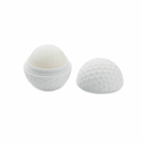 Lippenbalsam Golfball Weiß