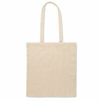 Shopper in policotone Beige