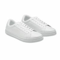 Sneaker in PU taglia 46 Bianco