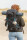 Zaino trekking ribstop Explorer 40L nero, blu