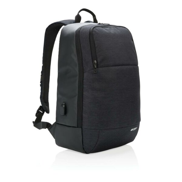 15  Laptop-Rucksack schwarz