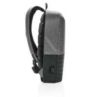 Zaino antitaccheggio porta PC da 15,6" RFID Swiss Peak grigio, nero
