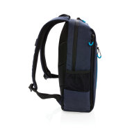 Lima 15,6" RFID & USB Laptop-Rucksack, PVC-frei navy blau, blau