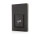 Deluxe A5 Notizbuch mit Telefontasche schwarz