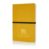 Deluxe Softcover A5 Notizbuch gelb