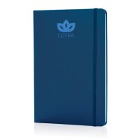 Basic Hardcover Notizbuch A5 blau