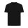 T-Shirt Iqoniq Teide in cotone riciclato nero