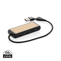 Link Dual Input USB Hub aus RCS rec. Kunststoff und...