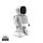 Robert il robot speaker ballerino bianco, grigio