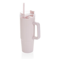 Tazza con manico Tana in plastica riciclata RCS 900ML rosa