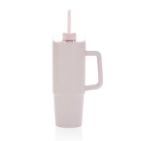 Tazza con manico Tana in plastica riciclata RCS 900ML rosa