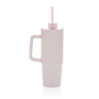 Tazza con manico Tana in plastica riciclata RCS 900ML rosa