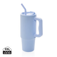 Bicchiere Embrace deluxe in r-Acciaio RCS 900ml azzurro