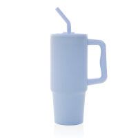 Bicchiere Embrace deluxe in r-Acciaio RCS 900ml azzurro