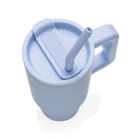 Bicchiere Embrace deluxe in r-Acciaio RCS 900ml azzurro