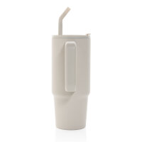 Bicchiere Embrace deluxe in r-Acciaio RCS 900ml beige