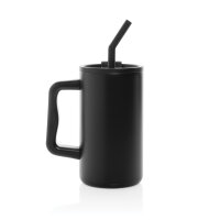 Tazza Cube in r-Acciaio RCS 800ml nero