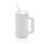 Tazza Cube in r-Acciaio RCS 800ml bianco