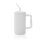 Tazza Cube in r-Acciaio RCS 800ml bianco