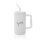 Tazza Cube in r-Acciaio RCS 800ml bianco