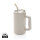 Cube Becher aus RCS recyceltem Stahl 800ml beige