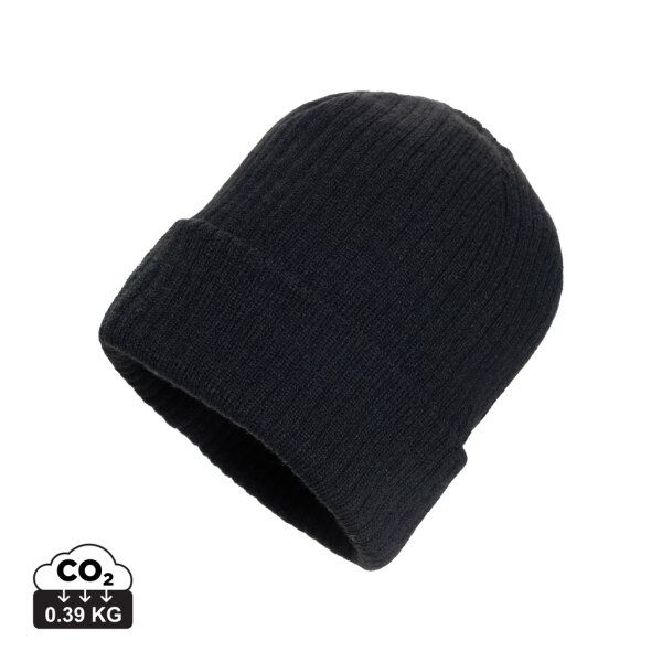 Pryor AWARE™ Polylana® Beanie mit Bündchen schwarz