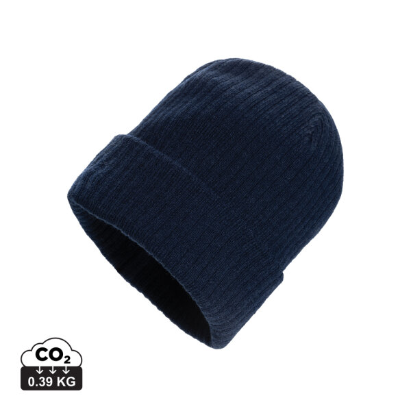 Pryor AWARE™ Polylana® Beanie mit Bündchen navy blau