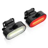 Set luci USB ricaricabili da bicicletta Lumino in...