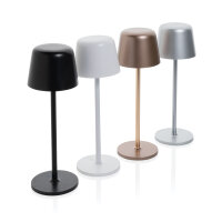 Lampada USB ricaricabile da tavolo Zenic in plastica RCS bronzo