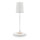 Lampada Zanara con caricatore wireless 15W in plastica RCS bianco