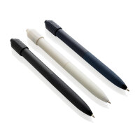 Penna antistress Quill in ABS riciclato GRS nero