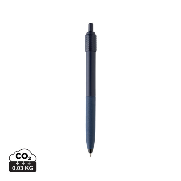 Penna antistress Quill in ABS riciclato GRS blu navy